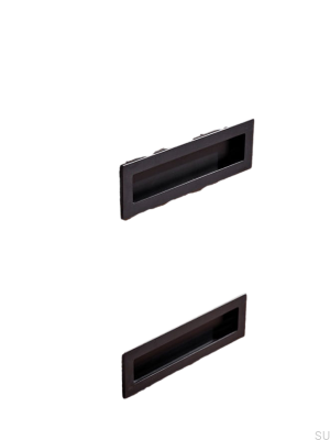 Inn 160 Recessed Furniture Handle Metal Matte Black