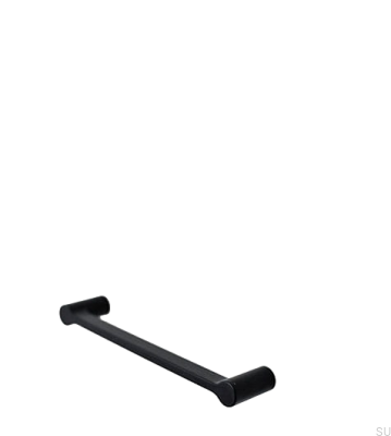 Scope 160 elongated furniture handle Metal Black Matt