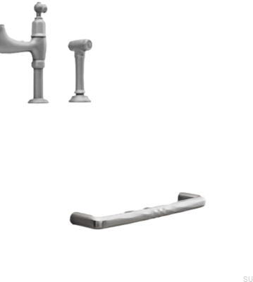 Shuffle 160 Metal Silver Elongated Furniture Handle