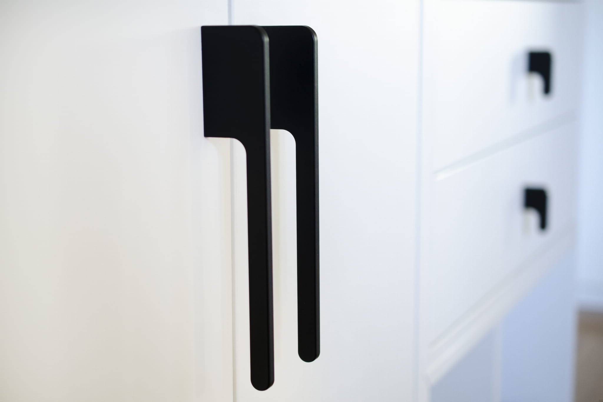 Zdjęcie produktowe uchwytu Soft Cut czarny 300 mm