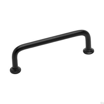 Elongated furniture handle 1353 96 Care Metal black