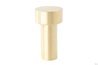 Wall hanger Dot 74 Brass, Brushed Unpainted