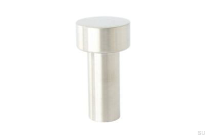 Wall hanger Dot 74 Brushed Steel