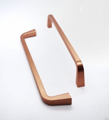Elong furniture handle Este 160 Brushed copper