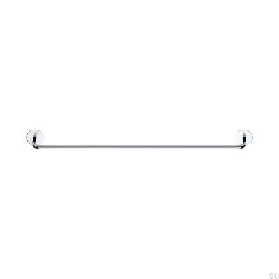 Base 100 towel rail Brushed steel