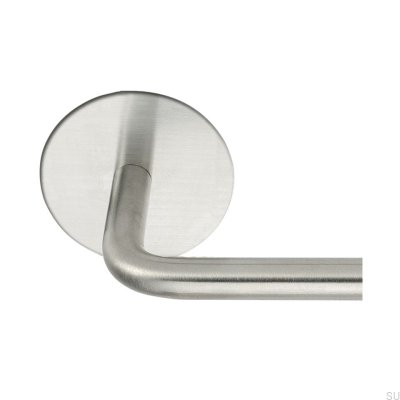 Base 100 towel rail Brushed steel