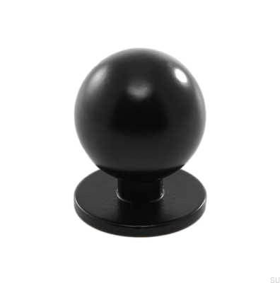 Furniture knob 1349 25 Metal Black