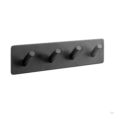 Base 200-4 wall hanger Metal black