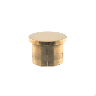 End of the central support Polished Brass