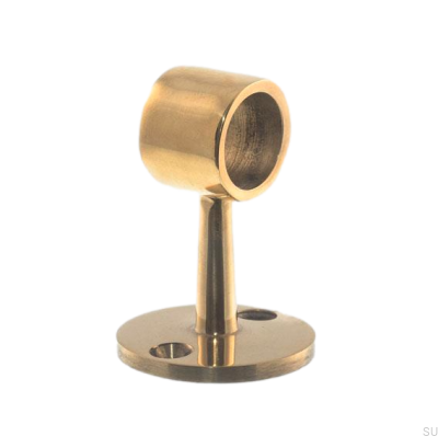 Polished brass center bracket