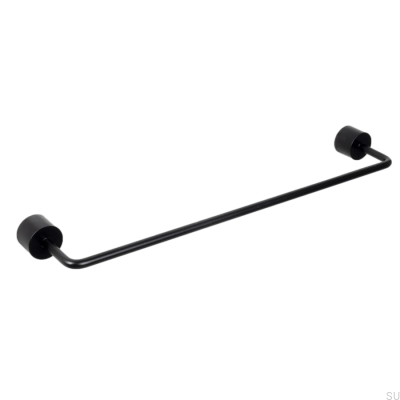 Elongated furniture handle Meluzyna 235 Metal Black