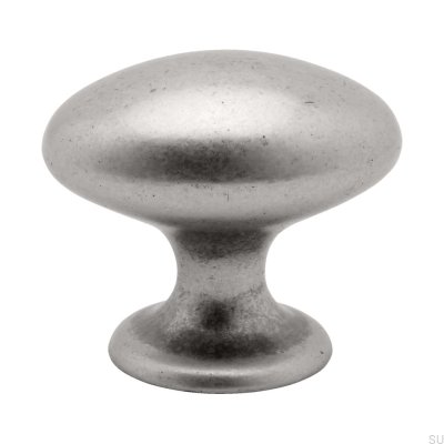 Furniture knob 401 Antiqued silver