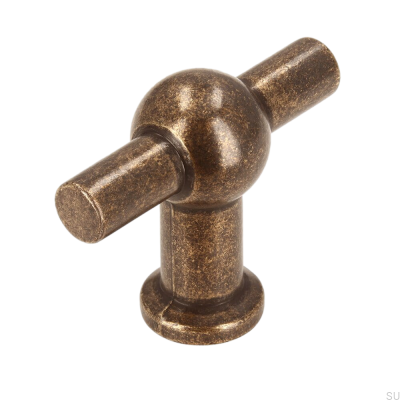  Furniture Knob T-Bar 2011-50 Antique Bronze