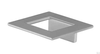 Square furniture handle 2057 Silver Matt