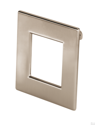 Square furniture handle 2057 Brushed Nickel
