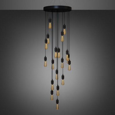 Heavy Metal Cascade Chandelier (selectable on request)