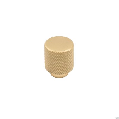 Helix Gold Brushed Furniture Knob