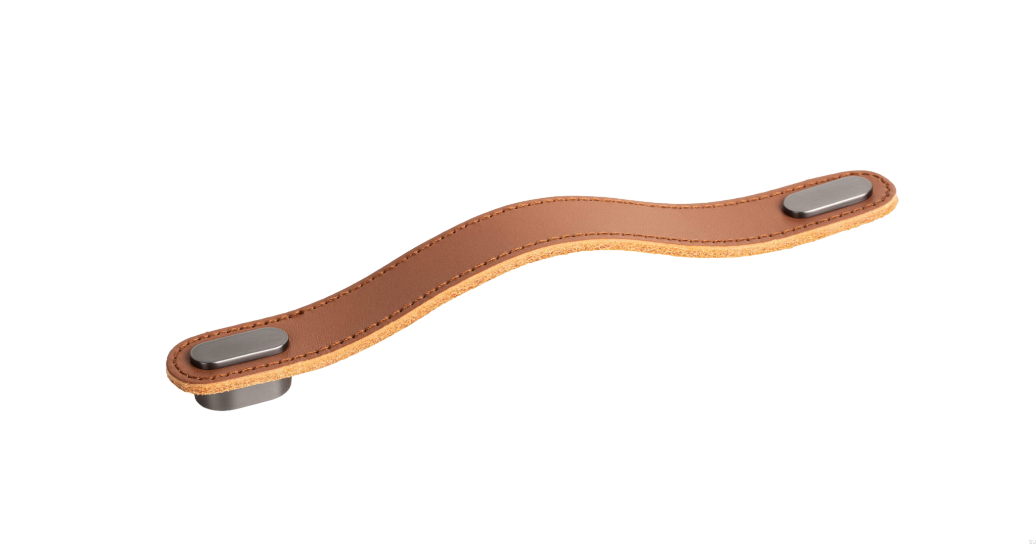 0507160P2631--OBLONG - 22x197mm beige leather+brush grey hdle-Viefe-Skandynawskie-Uchwyty.jpg