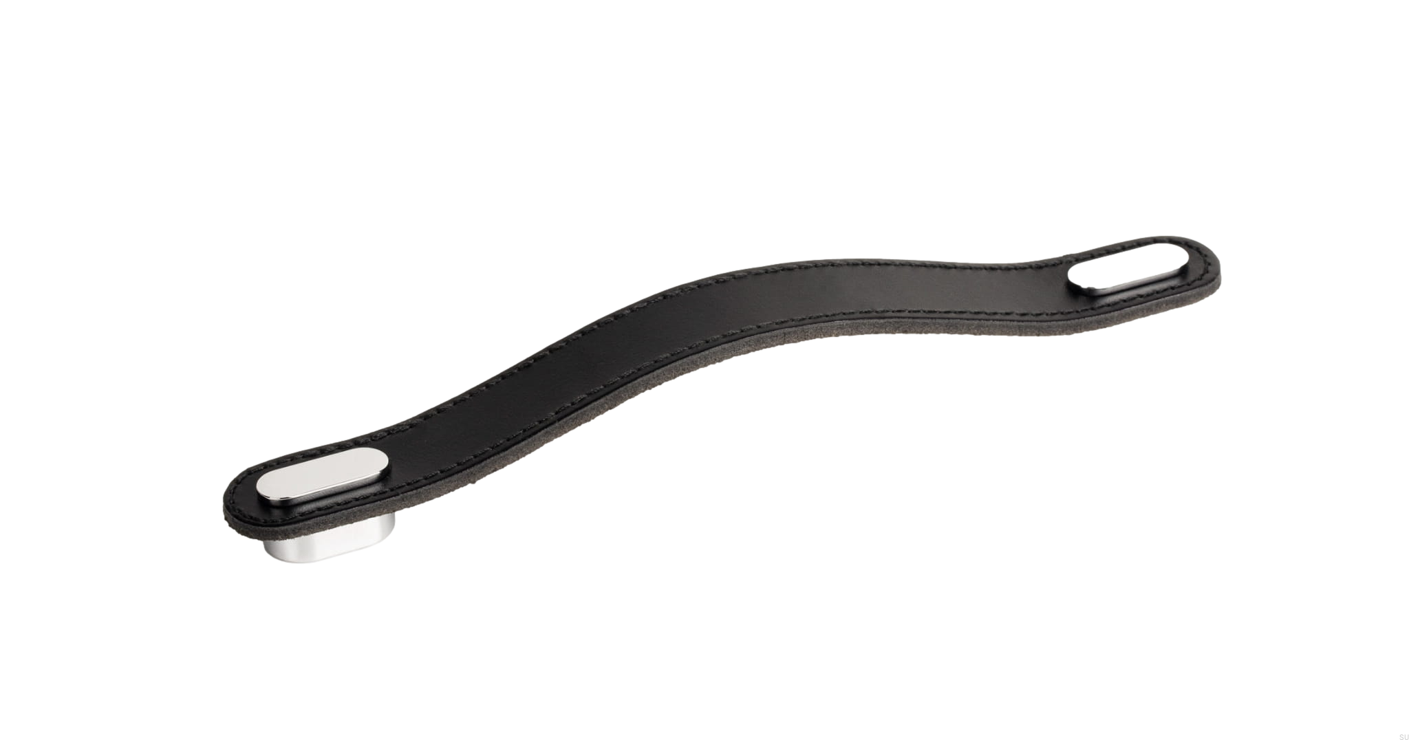 0507160P9901--OBLONG - 22x197mm black leather+chrome hdleViefe-Skandynawskie-Uchwyty.jpg