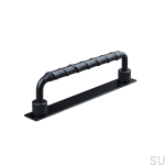 157151SP--Uchwyt-meblowy-podłużny-Asissi-Wrapped-128-Czarny-Mat-z-Czarną-Skórą-Teofils-Skandynawskie-Uchwyty_3