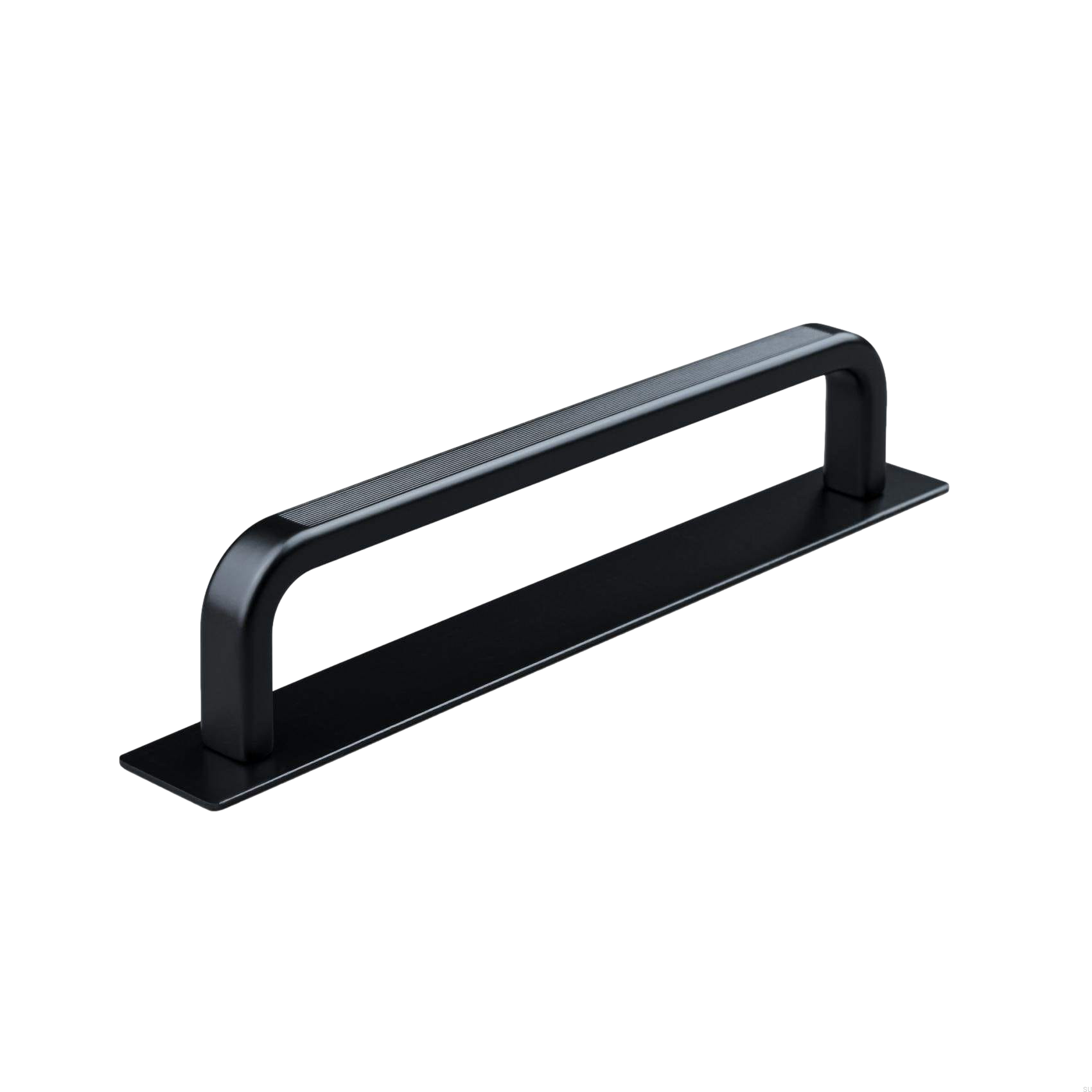 10200309SP--Uchwyt-meblowy-podłużny-Gardone-128-Stripe-Metalowy-Czarny-Mat-z-podkładką-Theofils-Skandynawskie-Uchwyty_3