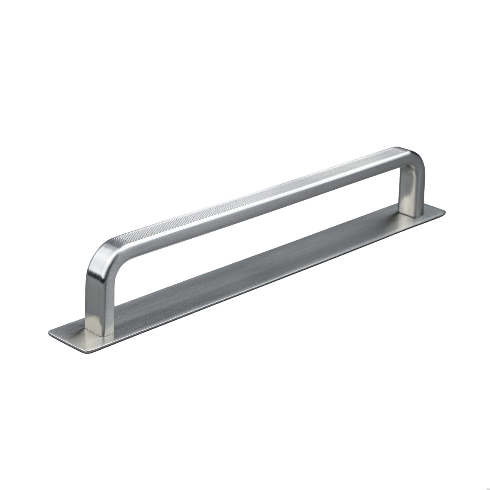 10200323SP--Uchwyt-meblowy-podłużny-Gardone-160-Stripe-Srebrny-Szczotkowany-z-podkładką-Theofils-Skandynawskie-Uchwyty_3