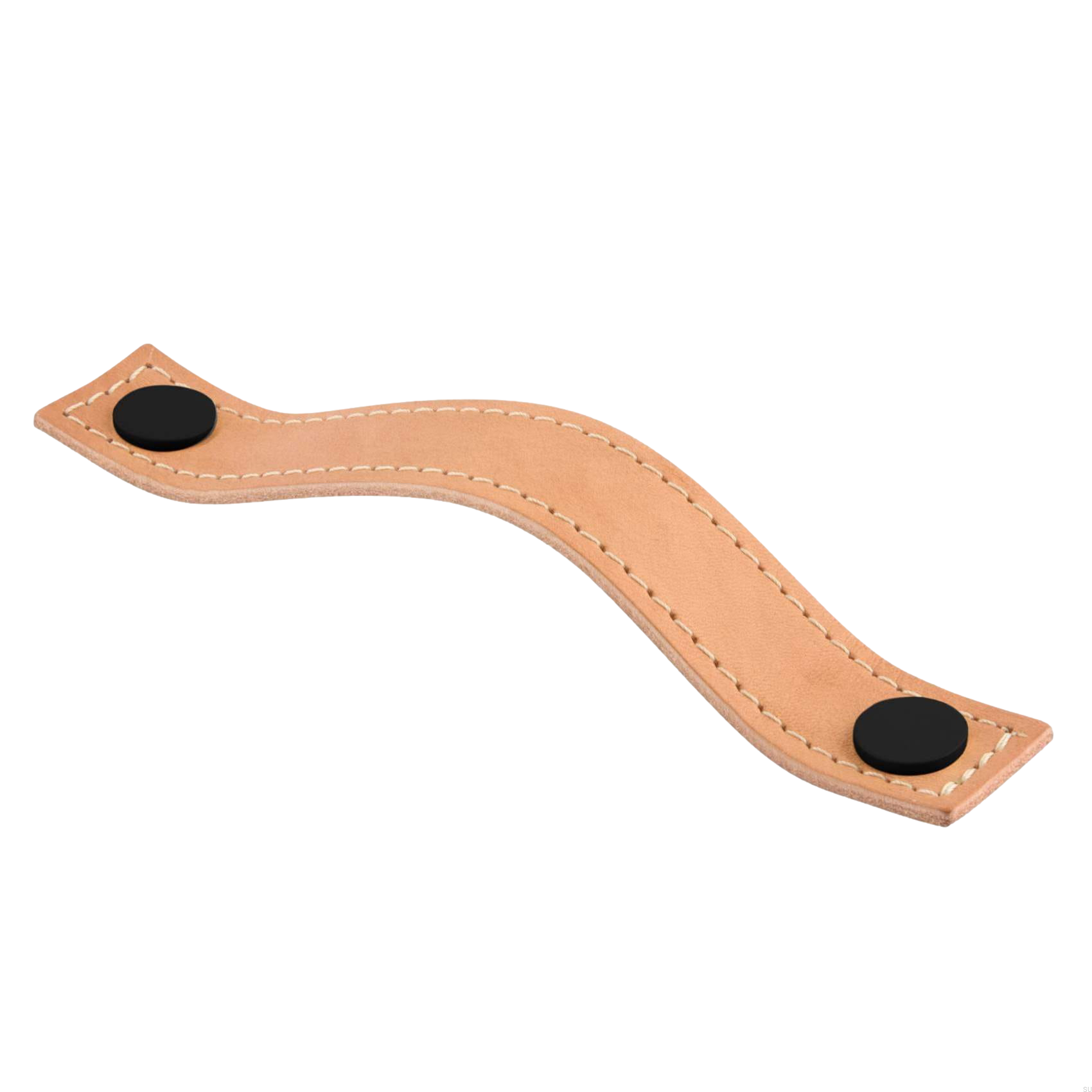 11992402SP--Uchwyt-meblowy-podłużny-Aviano-128-Skórzany-Jasny-Brązowy-z-Czarnym-Theofils-Skandynawskie-Uchwyty_3