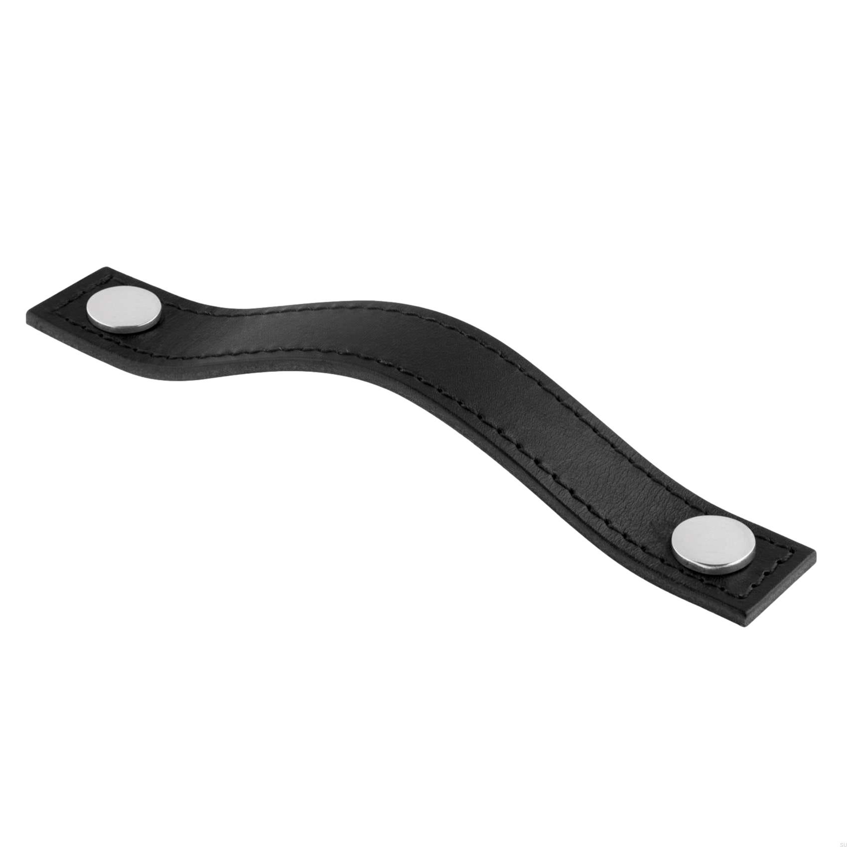 11993201SP--Uchwyt-meblowy-podłużny-Aviano-128-Skórzany-Czarny-z-Chromem-Theofils-Skandynawskie-Uchwyty_3