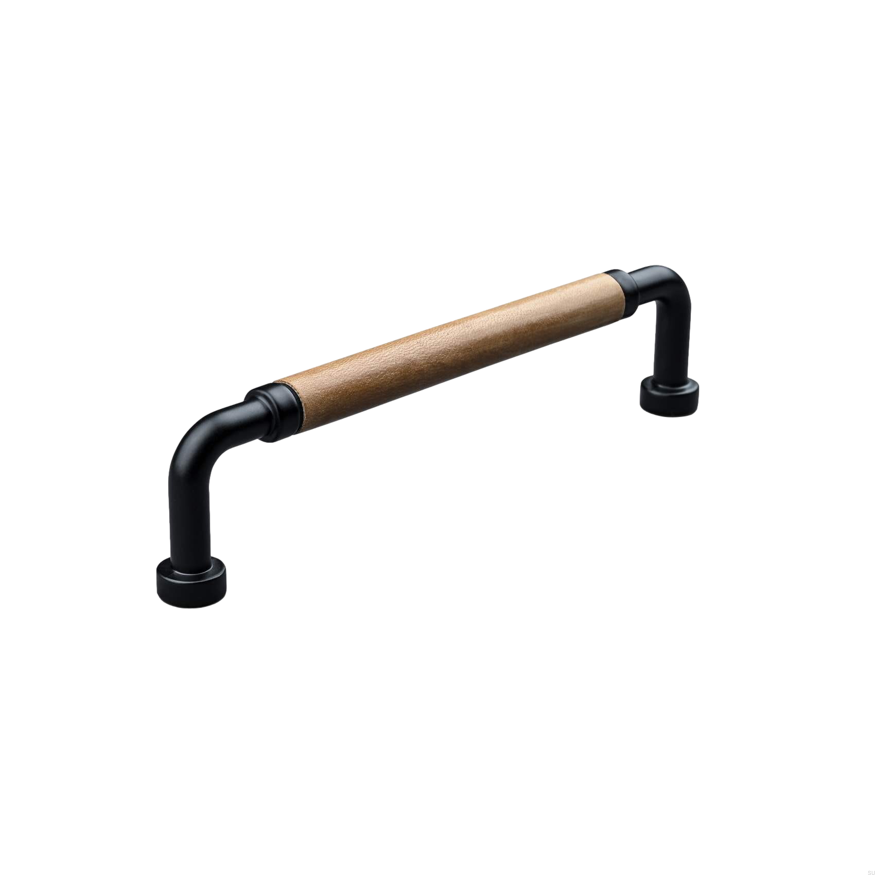 157174SP--Uchwyt-meblowy-podłużny-Porta-Swept-128-Metalowy-Czarny-Mat-z-Jasną-Brązową-Skórą-Theofils-Skandynawskie-Uchwyty_3