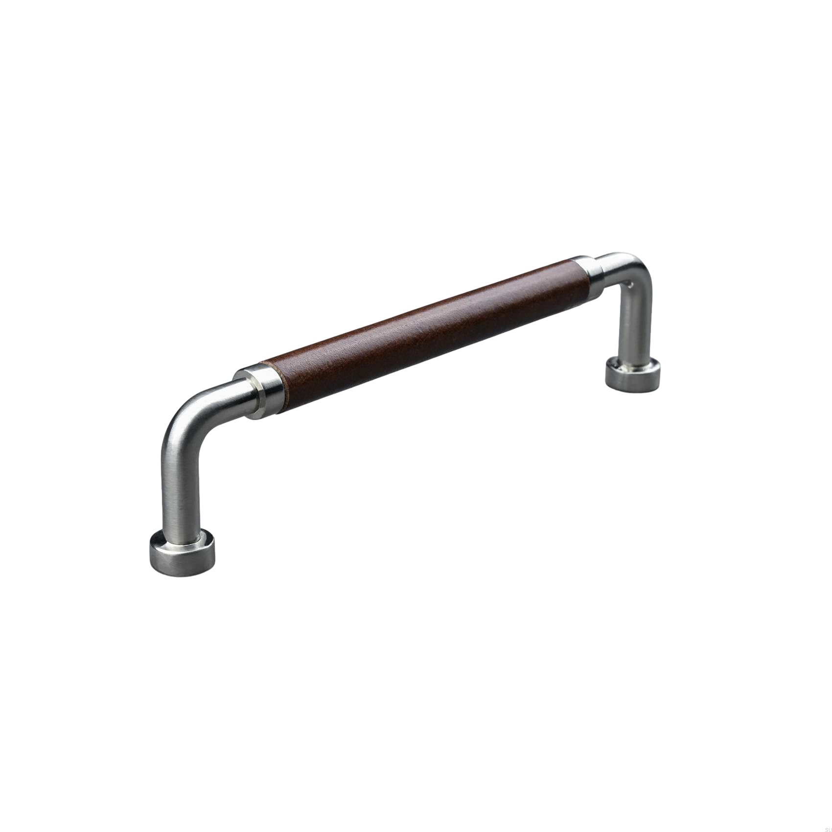 157184SP--Uchwyt-meblowy-podłużny-Porta-Swept-128-Srebrny-Szczotkowany-z-Brązową-Skórą-Theofils-Skandynawskie-Uchwyty_3