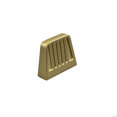 Ferrara Gold Brushed Furniture Knob