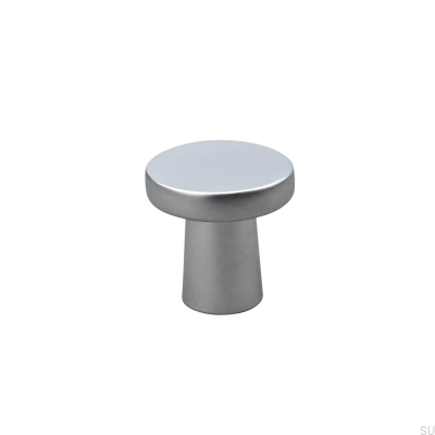 Garda 25 silver furniture knob
