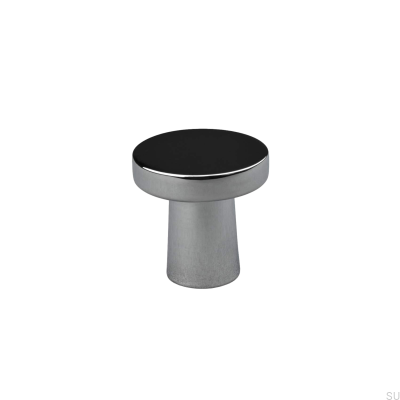 Garda 25 furniture knob, polished chrome