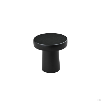 Garda 25 metal furniture knob, matt black