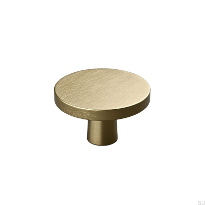Garda 42 Brushed Gold furniture knob