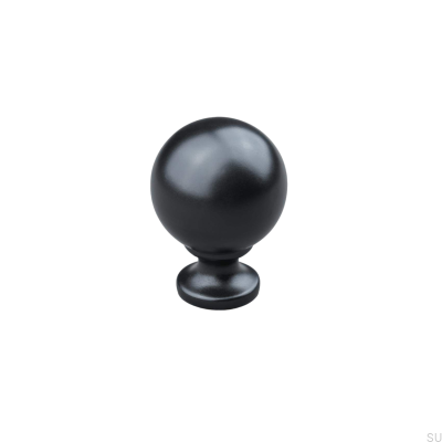 Labaro 30 Metal Matte Black furniture knob