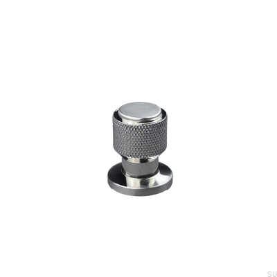 Lonato 20 Brushed Silver furniture knob
