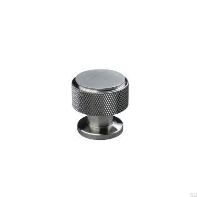 Lonato 30 Brushed Silver furniture knob