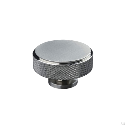 Lonato 50 Brushed Silver furniture knob