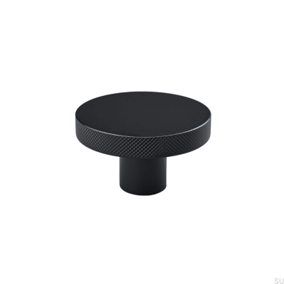 Monza 42 metal furniture knob, matt black