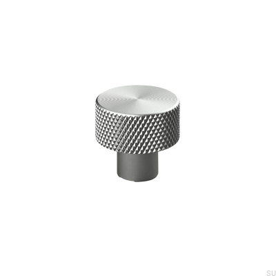 Rimini 20 Silver Brushed Furniture Knob