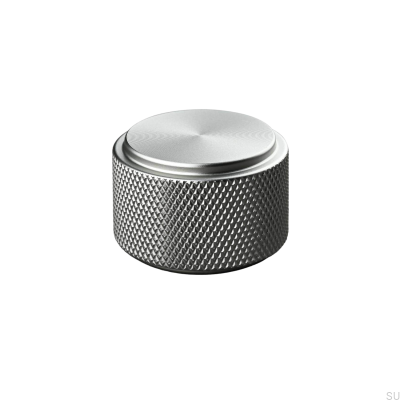 Rimini 30 Silver Brushed Furniture Knob