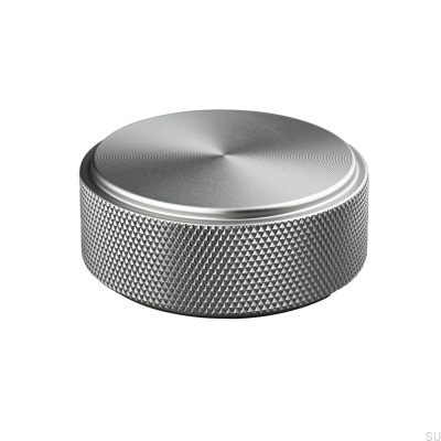 Rimini 50 Brushed Silver furniture knob