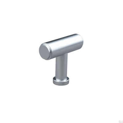 T-Bar Salo Metal Silver Furniture Knob