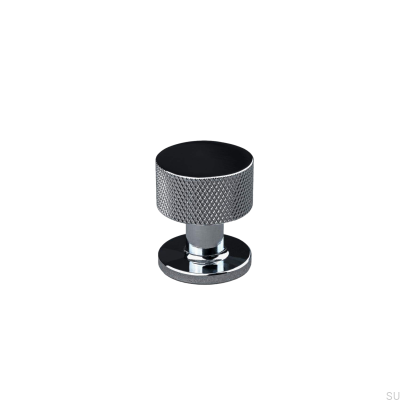 Sassari 25 furniture knob, polished chrome