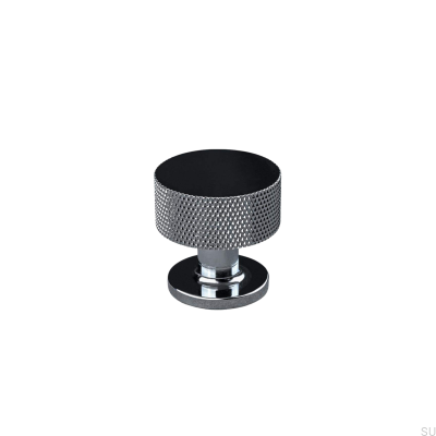 Sassari 30 furniture knob, polished chrome