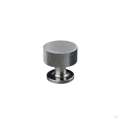 Sassari 30 Silver Brushed Furniture Knob