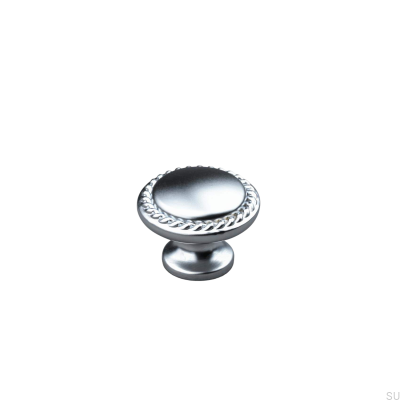 Sora 30 silver furniture knob