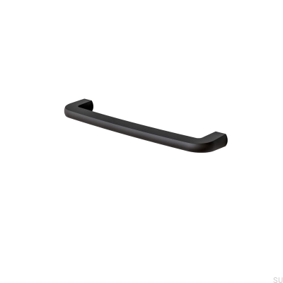 Visby 192 oblong furniture handle, metal, matt black