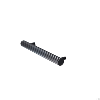 Smögen 160 oblong furniture handle, metal, matt black